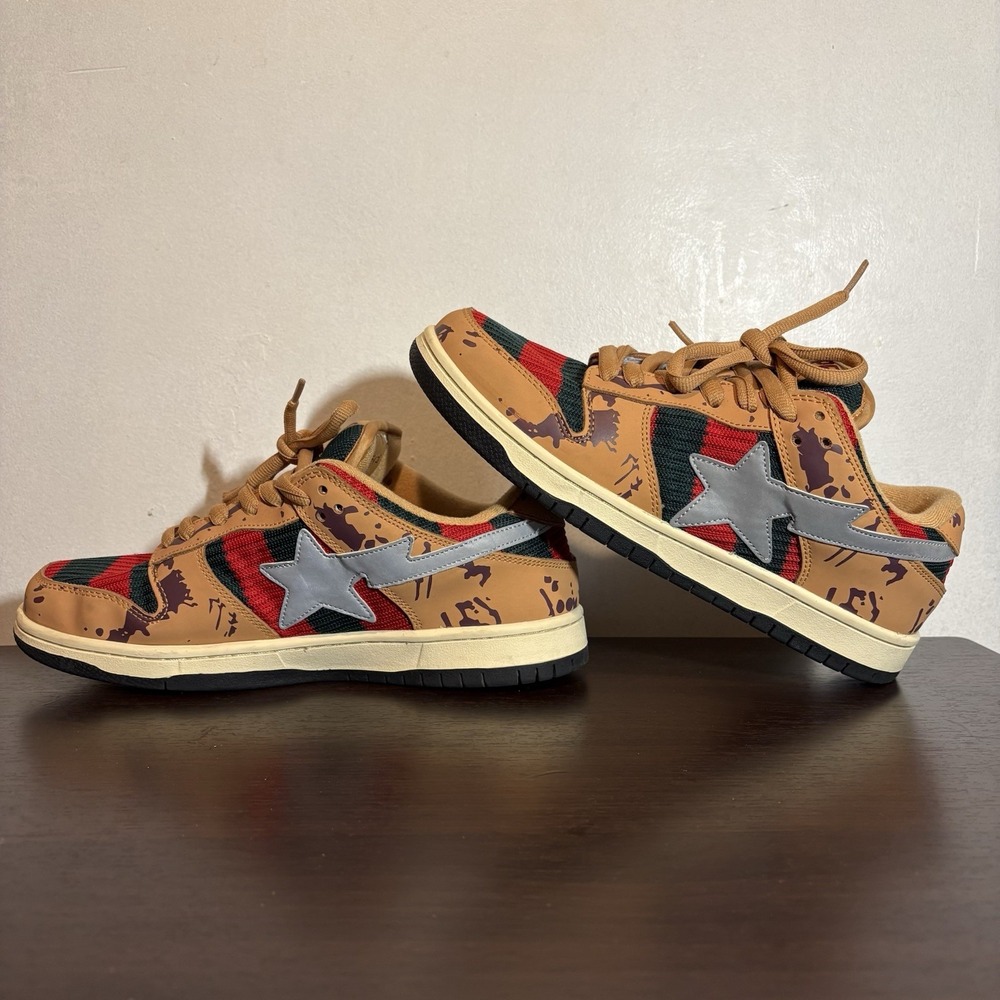 Bapesta x Indigo Studios NIGHTMARE FREDDYS Men's Size 9 (2024)